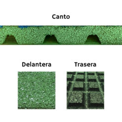 Loseta de caucho parque infantil