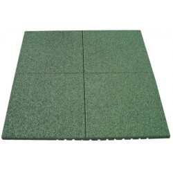 Placa de borracha verdes 100 x 100 cm