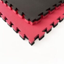 Tatami puzzle 4cm rojo y negreo