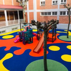 Alternative view of Pavimento Caucho continuo