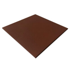 Losetas de caucho alta densidad premium rojas 100 x 100 cm