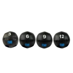 set wall ball black de 3 a 12 kg