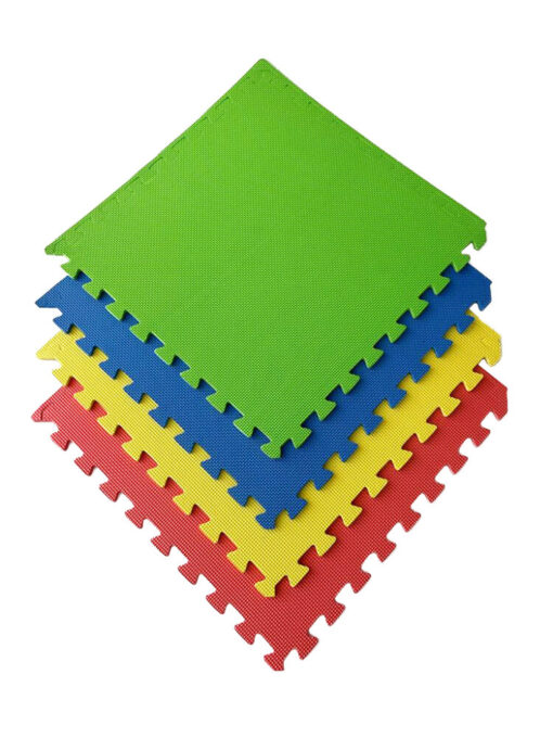 Pack de esterilla puzzle suelo infantil, 60x60x1 cm, Tatami