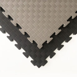 Tatami puzzle 5 líneas negro-gris