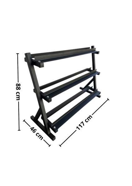 estante para almacenamiento mancuernas