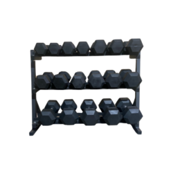 Pack mancuernero mancuernas redondas de 10 a 30 kg