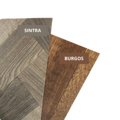 Pavimento vinílico efecto madera casa
