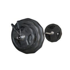 Barra Z con discos con agarre de 5 a 15 kg