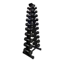 Soporte con mancuernas de 1 a 10 kg