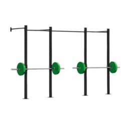 Rack de pared dos puestos