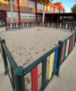 Césped artificial colores para parque infantil