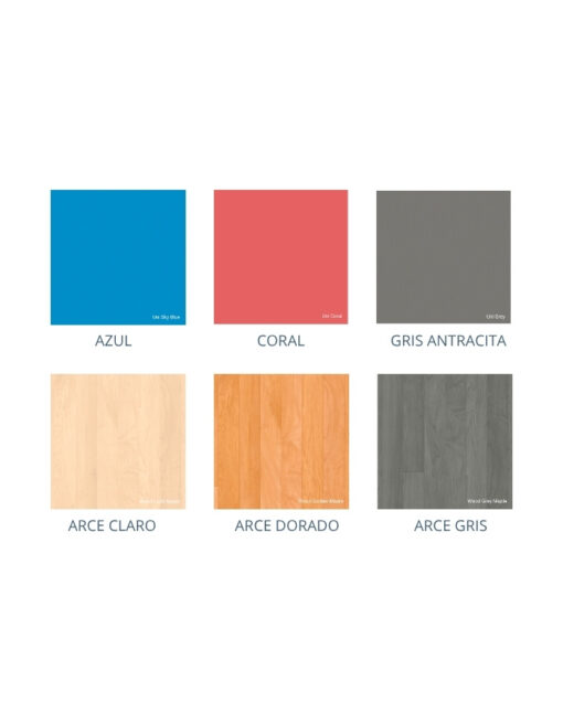 pavimentos de vinilo colores y efecto madera