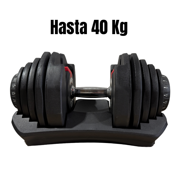 Mancuerna ajustable 40 Kg