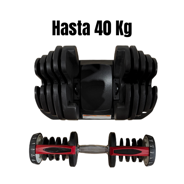 Mancuerna ajustable 40 Kg