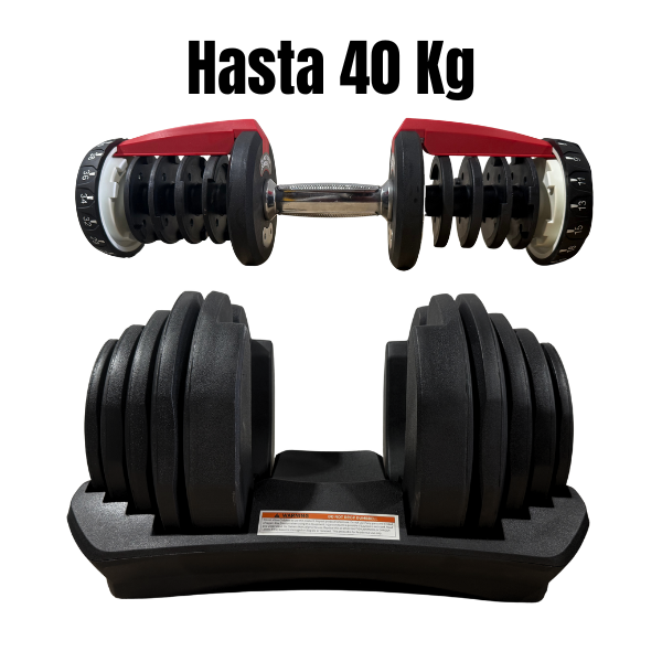 Mancuerna ajustable 40 Kg