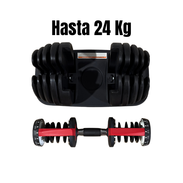 Mancuerna ajustable 24 kg