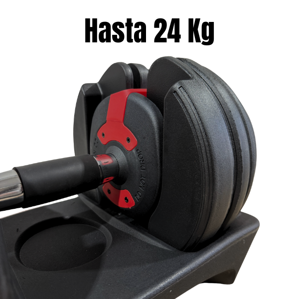 Mancuerna ajustable 24 kg