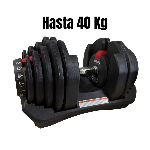 Mancuerna ajustable 40 Kg