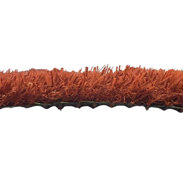 Altura césped artificial 25 mm rojo