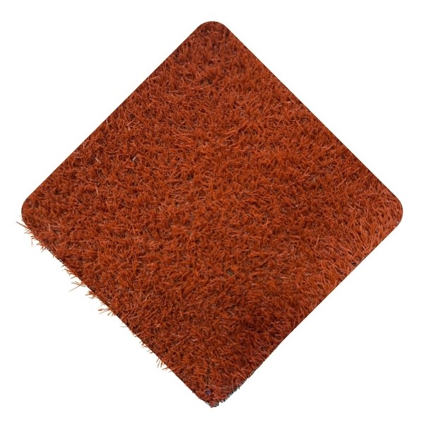 Césped artificial 25 mm colores rojo