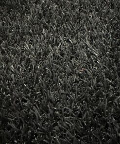 Césped artificial negro