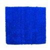 Muestra césped artificial azul