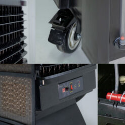 Ventilador evaporativo para gimnasio