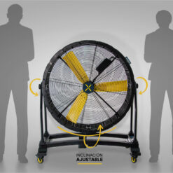 Ventilador industrial de suelo