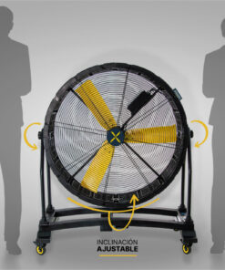 Ventilador industrial de suelo