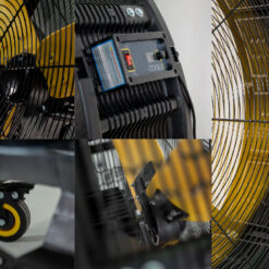 Ventilador industrial de suelo