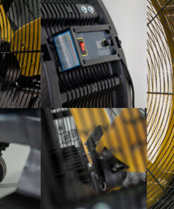 Ventilador industrial de suelo