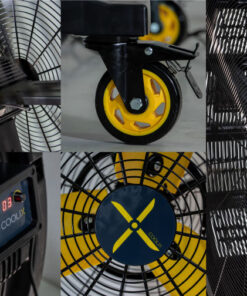 Ventilador industrial de suelo