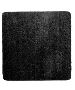 Muestra césped artificial negra