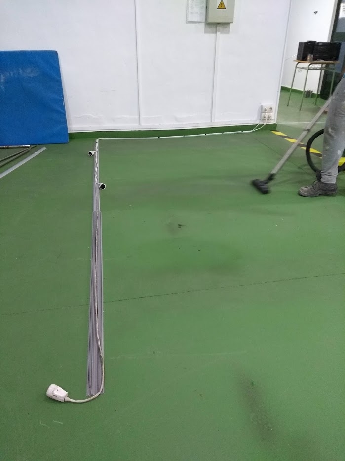 instalación suelo deportivo