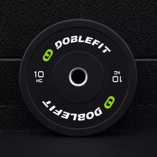 Discos Olímpicos Bumpers Black Doblefit - Imagen 4