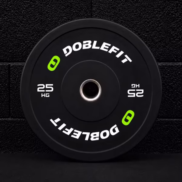Discos Olímpicos Bumpers Black Doblefit - Imagen 6