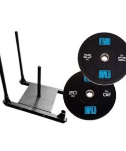 Trineo + 2 discos black 20 kg + 2 discos black 25 kg Doblefit - Imagen 5