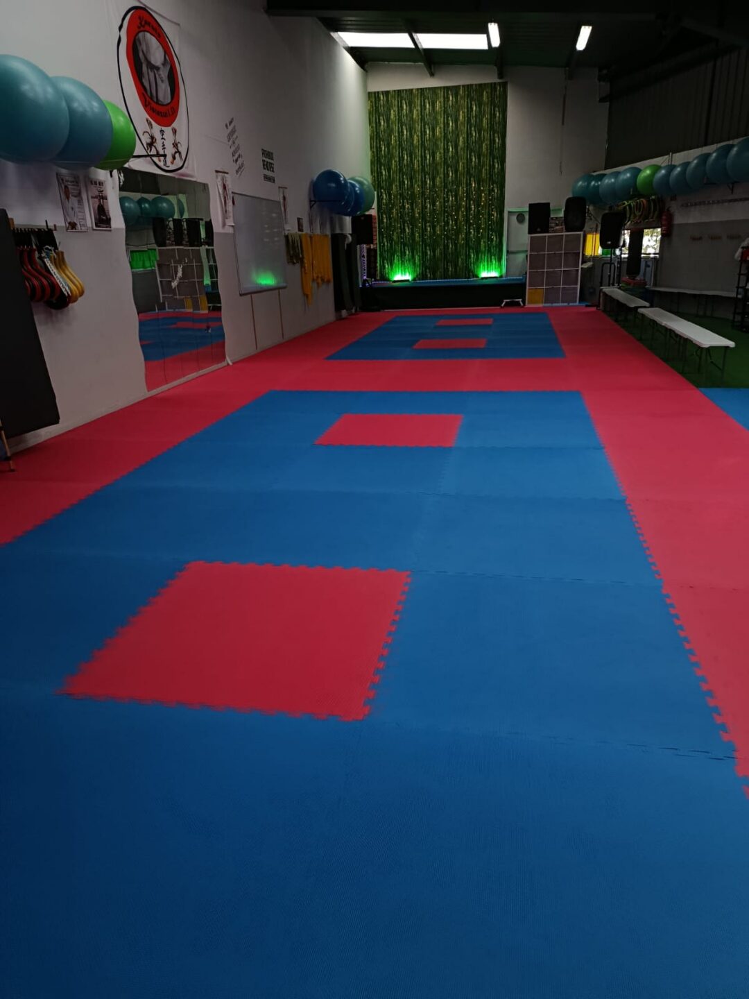 Tatami puzzle 100x100x2 cm para artes marciales